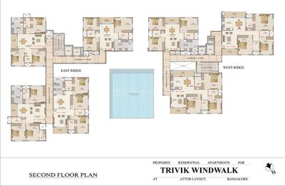 Project Image of 1440.0 - 2038.0 Sq.ft 3 BHK Apartment for buy in Aruna Trivik Windwalk