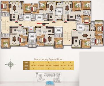 Project Image of 1067.0 - 1866.0 Sq.ft 2 BHK Apartment for buy in SandeepG Mayfair Utsav