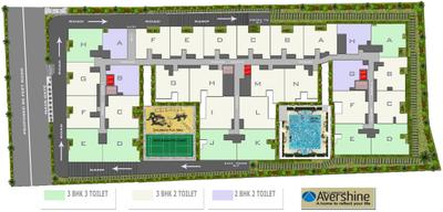 Project Image of 658.0 - 1026.0 Sq.ft 2 BHK Apartment for buy in MJ Avershine