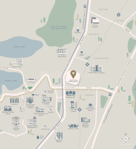 Project Image of 1115.0 - 1574.0 Sq.ft 3 BHK Apartment for buy in K Raheja Antares Tower A