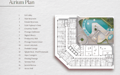 Project Image of 1214.0 - 1484.0 Sq.ft 2 BHK Apartment for buy in Prestige The Boulevard
