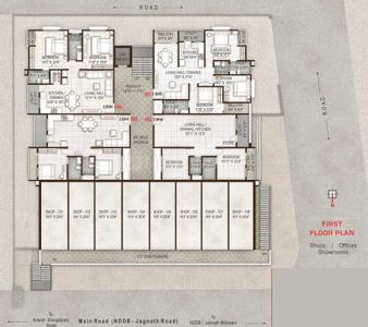 Project Image of 602.78 - 871.88 Sq.ft 2 BHK Apartment for buy in Shri Ram Sanidhya