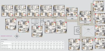 Project Image of 695.0 - 979.0 Sq.ft 2 BHK Apartment for buy in Manya Elite