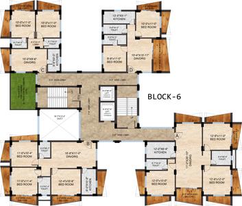 Project Image of 756.0 - 1419.0 Sq.ft 2 BHK Apartment for buy in Realtech Hijibiji