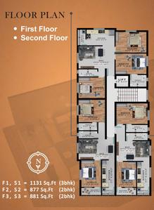 Project Image of 877.0 - 1807.05 Sq.ft 2 BHK Apartment for buy in Avittam Dronachariyar