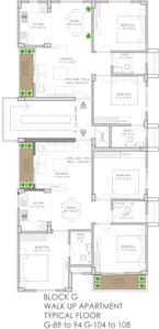 Project Image of 824.0 - 1023.0 Sq.ft 2 BHK Apartment for buy in Unique Blue Moon Homes