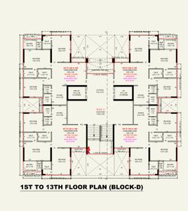 Project Image of 835.71 - 861.22 Sq.ft 3 BHK Apartment for buy in Sangath Foresta