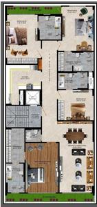 Project Image of 0.0 - 2700.0 Sq.ft 4 BHK Apartment for buy in Ashley Estate Floors 9