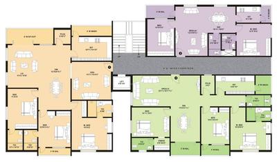 Project Image of 917.0 - 1884.0 Sq.ft 2 BHK Apartment for buy in Sri Sai Harihara Pragathi Pride