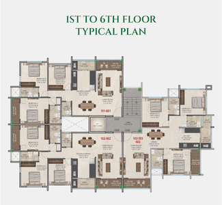 Project Image of 1671.0 - 2375.0 Sq.ft 3 BHK Apartment for buy in Govinda Harmony