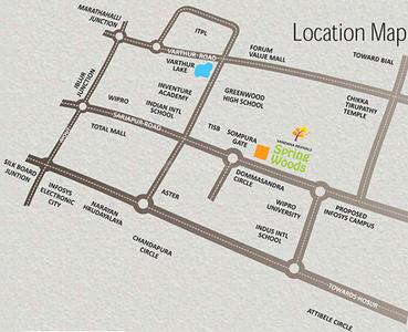 Project Image of 955.0 - 3389.0 Sq.ft 2 BHK Apartment for buy in Spring Woods