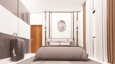 Ample White Bedroom 1