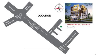 Project Image of 1015.0 - 1290.0 Sq.ft 2 BHK Apartment for buy in Better Homes Tawakkal Planet