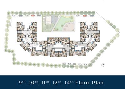 Project Image of 690.0 - 933.0 Sq.ft 2 BHK Apartment for buy in 24 Sunshine Towers
