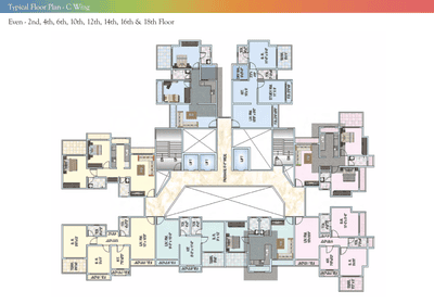 Project Image of 619.0 - 880.0 Sq.ft 2 BHK Apartment for buy in Guru Atman
