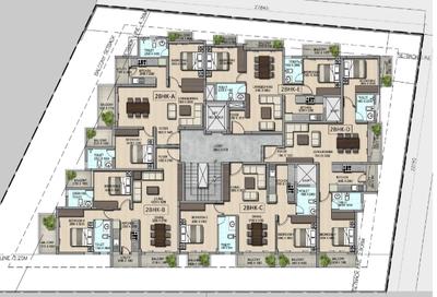 Project Image of 673.0 - 766.0 Sq.ft 2 BHK Apartment for buy in 3 Little Birds