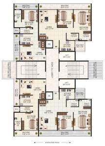 Project Image of 390.0 - 601.0 Sq.ft 1 BHK Apartment for buy in Signature