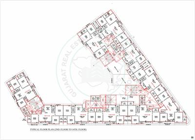 Project Image of 893.3 - 943.78 Sq.ft 3 BHK Apartment for buy in Shreeji Sarvasva