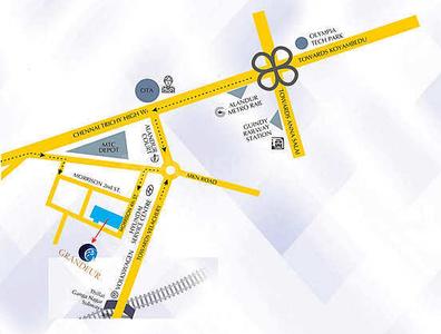 Project Image of 890.0 - 1493.0 Sq.ft 2 BHK Apartment for buy in Bluemoon Grandeur Phase 1