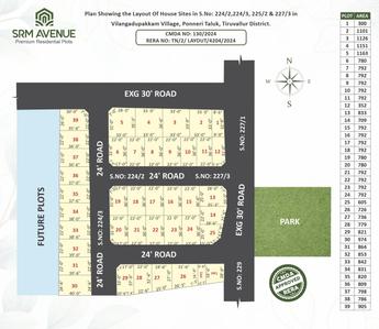 Ravilla SRM Avenue Layout Plan 1