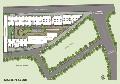 Project Image of 0.0 - 611.0 Sq.ft 2 BHK Apartment for buy in I Stay Project