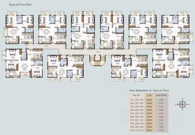 Project Image of 1025.0 - 1390.0 Sq.ft 2 BHK Apartment for buy in SS Sri Sai Essel
