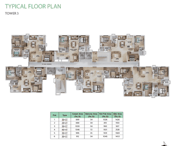 Project Image of 651.0 - 1390.0 Sq.ft 2 BHK Apartment for buy in Bhawani Paraiso