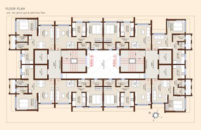 Project Image of 320.55 - 430.34 Sq.ft 1 BHK Apartment for buy in Rajlaxmi Residency