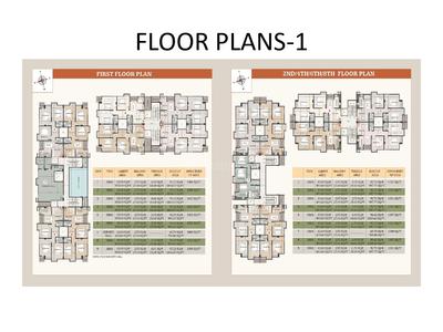 Project Image of 1000.0 - 1423.0 Sq.ft 2 BHK Apartment for buy in Mittal Gokul Tower