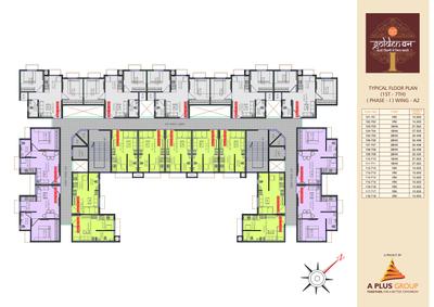 Project Image of 168.0 - 342.0 Sq.ft 1 RK Apartment for buy in A Plus Golden Van Wing A1 To A5