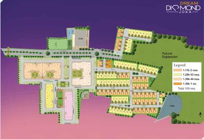 Project Image of 1278.0 - 1283.0 Sq.ft 3 BHK Villa for buy in Dream Diamond