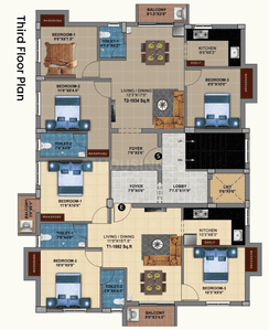 Project Image of 714.0 - 1228.0 Sq.ft 2 BHK Apartment for buy in MP Colossus And Celestial