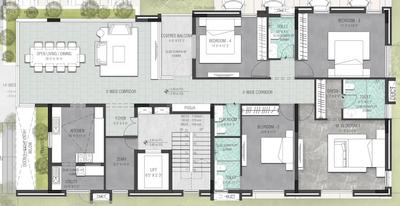 Project Image of 2935.0 - 3075.0 Sq.ft 4 BHK Apartment for buy in Ramaniyam Bharadwaj