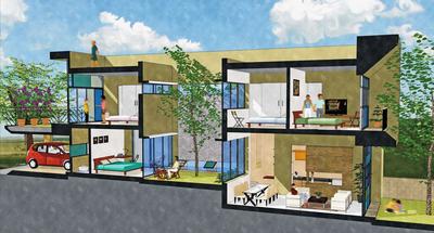 Project Image of 1623.0 - 2332.0 Sq.ft 2 BHK Villa for buy in Nipra Shantivan Garden Villas