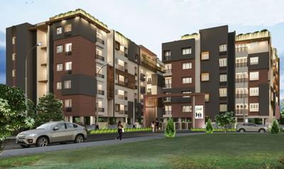 Project Image of 605.0 - 880.0 Sq.ft 2 BHK Apartment for buy in Hi Living Serenity