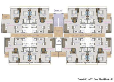 Project Image of 524.2 - 703.0 Sq.ft 2 BHK Apartment for buy in Mahakali Rudra Harmony