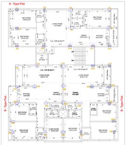 Project Image of 1069.39 - 1430.63 Sq.ft 3 BHK Apartment for buy in Uma Shyamal And Divine