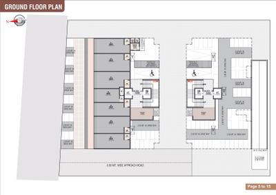Project Image of 552.62 - 569.63 Sq.ft 2 BHK Apartment for buy in Jay Divylaksh Elegance