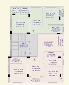 Project Image of 749.0 - 1066.0 Sq.ft 2 BHK Apartment for buy in Nirmala Hari