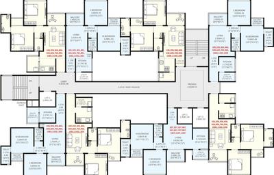 Project Image of 557.46 - 592.12 Sq.ft 2 BHK Apartment for buy in Jhamtani Ace Aastha Building C