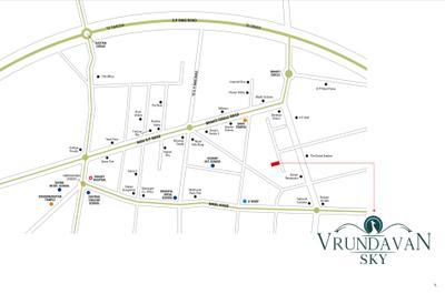 Project Image of 1071.33 - 1708.66 Sq.ft 3 BHK Apartment for buy in V Vrundavan Sky