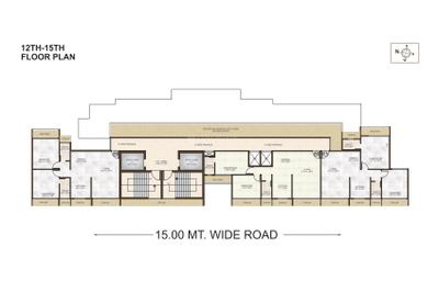 Project Image of 619.36 - 673.28 Sq.ft 2 BHK Apartment for buy in Saras Icon