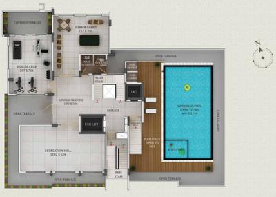 Project Image of 1778.0 - 2517.0 Sq.ft 3 BHK Apartment for buy in Skyline Zest