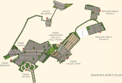 Project Image of 2400.0 - 5314.0 Sq.ft Residential Plot Plot for buy in Pride Crosswinds Villa Plots