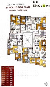 Project Image of 461.0 - 1081.0 Sq.ft 1 BHK Apartment for buy in CC Enclave