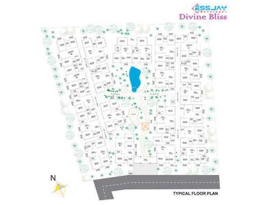 Project Image of 1000.0 - 1560.0 Sq.ft 2 BHK Apartment for buy in EssJay Divine Bliss