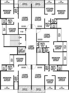 Project Image of 670 Sq.ft 1 BHK Apartment / Flat for sale in Kharghar for Rs. 6450000