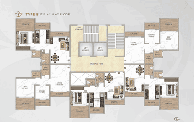 Project Image of 730 Sq.ft 1 BHK Apartment / Flat for sale in Kalyan West for Rs. 5500000