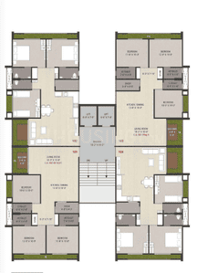 Project Image of 849.0 - 991.0 Sq.ft 3 BHK Apartment for buy in Digja Shiv Samarth 2