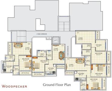 Project Image of 0.0 - 333.79 Sq.ft 1 BHK Apartment for buy in Motiram Puram